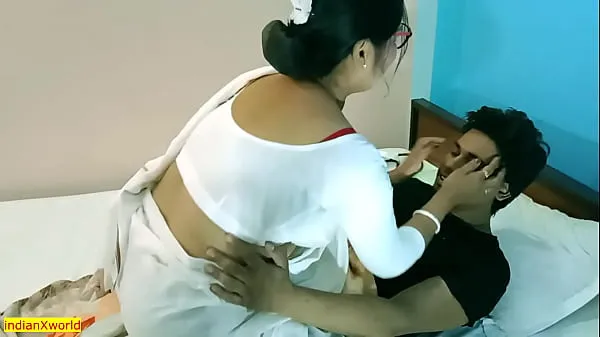 Hot Indian sexy nurse best xxx sex in hospital !! with clear dirty Hindi audio new Videos