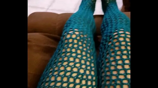 Populárne Full Length Leggings Teal Crochet nové videá