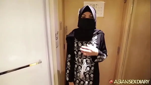 18yo Hijab arab muslim teen in Tel Aviv Israel sucking and fucking big white cock Video baharu hangat