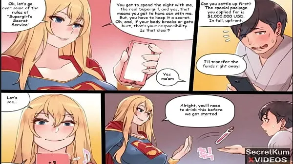 Video nóng Supergirl - Marvel Super hero is a dirty prostitute at Night mới