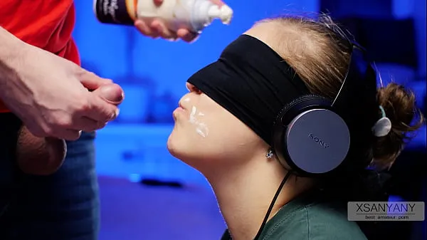 New GAME of TASTE в 4K 60fps! Blindfold and a very tasty Surprise- XSanyAny Video baru yang populer