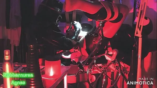 Hot Rubbernurse Agnes - Heavy Rubber Horror Clinic - prostate treatment and massive anal fist fucking new Videos