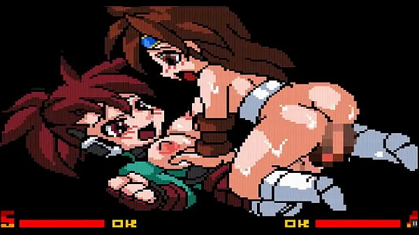 Yeni Videolar Climax Battle Studios fighters [Hentai game PornPlay] Ep.1 climax futanari sex fight on the ring