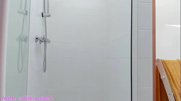 Hot come and spy this blonde teen Caliiie under shower new Videos