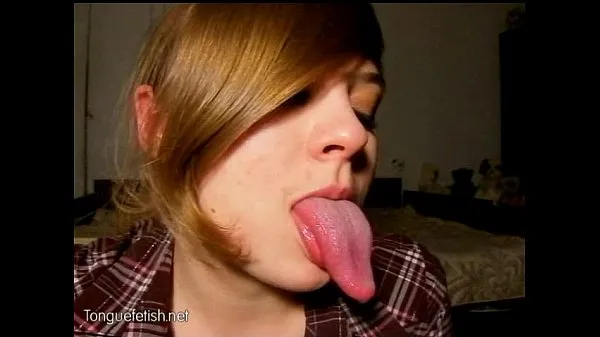 Hot Nastya's long tongue tease new Videos