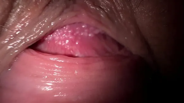 Hotte Hot close up fuck with finger in ass and cum inside tight pussy nye videoer