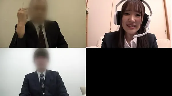 Hot My boyfriend played a prank during a remote meeting with my boss! ! ? "If you find out, it's dangerous...!!" Mako is soaked with tension and excitement! Secretly SEX without changing facial expressions and without making a sound! Part 3 new Videos