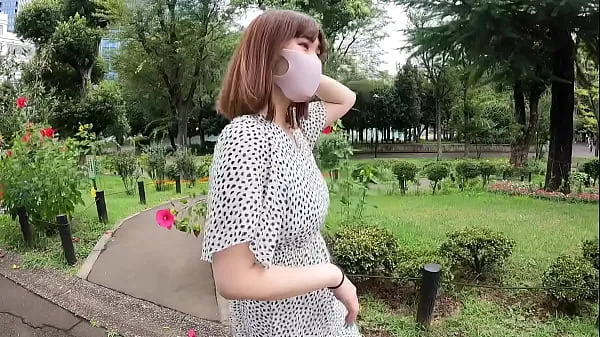 Mask de real amateur" 19 years old, F cup, 2nd round of vaginal cum shot in the first shooting of a country girl's life, complete first shooting, living in Kyushu, sports beauty with of basketball history, "personal shooting" original 174th shot Video baharu hangat