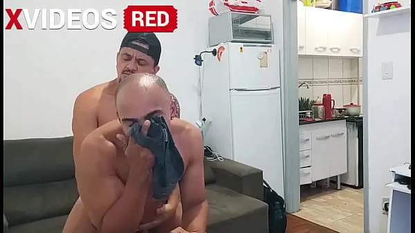 Hot Amateur Gay Sex between a big-bodied bear and a spotted and big-tailed male วิดีโอใหม่