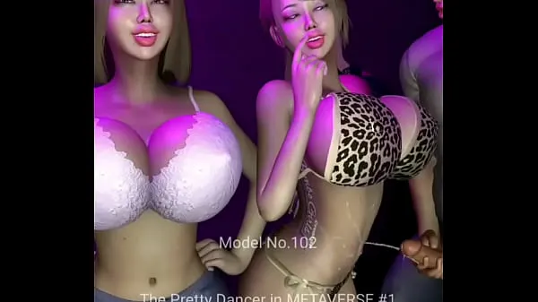 Hotte title trailer *** CPD-M 3P • Cum with - The Pretty Dancers in METAVERSE (Video set 3) • Portrait nye videoer
