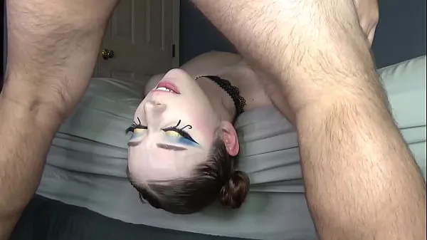 Hot Egyptian Goddess Pulled Off the Bed for Extreme Deepthroat Upside Down & BALLS DEEP Cum in Throat new Videos