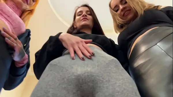 Hot Sniff The Sweaty Asses, Pussies, Armpits and Socks Of Three Sweaty Girls - Triple POV Smelling Femdom new Videos