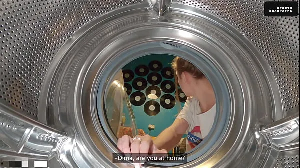 Kuumia Step Sister Got Stuck Again into Washing Machine Had to Call Rescuers uutta videota