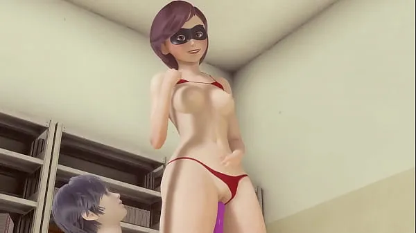 Hot 3d porn animation Helen Parr (The Incredibles) pussy carries and analingus until she cums new Videos