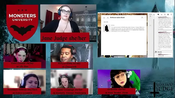 Žhavá Monsters University Episode 1 with Game Master Jane Judge nová videa