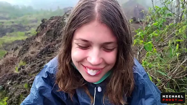 Hot The Riskiest Public Blowjob In The World On Top Of An Active Bali Volcano - POV new Videos