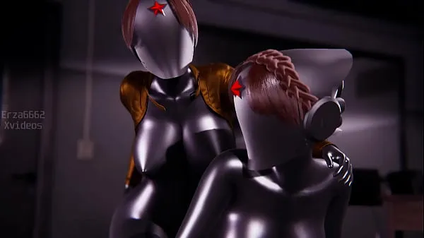 Twins Sex scene in Atomic Heart l 3d animation Video baru yang populer