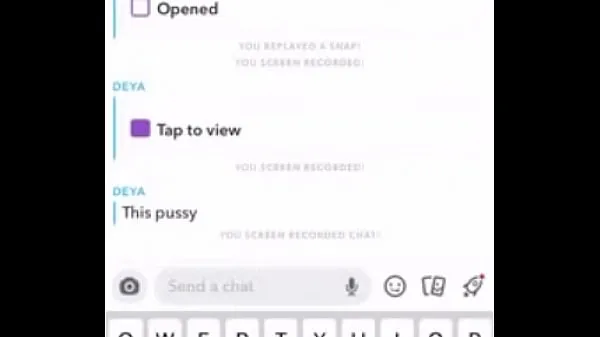 हॉट Teen Latina slut snapchats a video of her pussy for me नए वीडियो