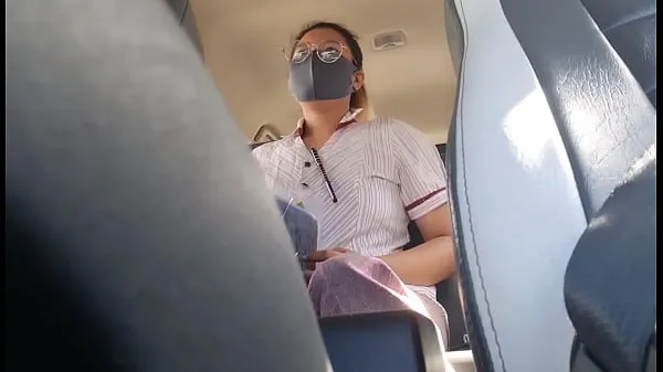 Video nóng Pinicked up teacher and fucked for free fare mới
