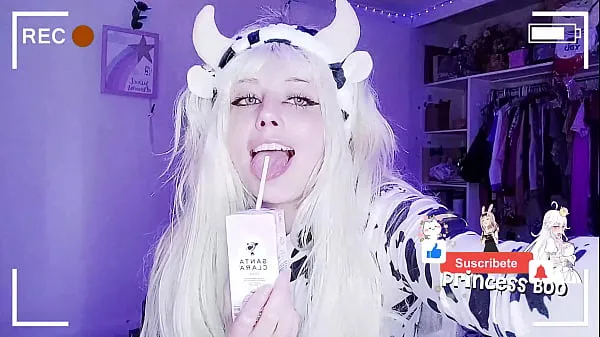 Hot my own cow suit, milk and cookies gives me pleasure ahegao new Videos