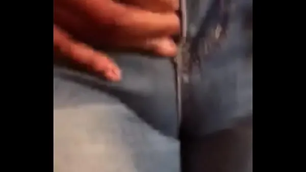 Hot My cameltoe dare in blue jeans new Videos