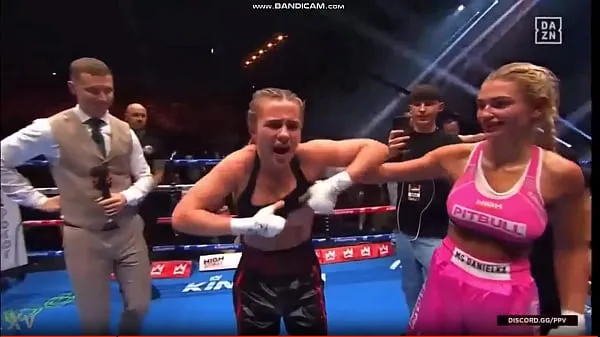 Hot Uncensored Daniella Hemsley Flashing after boxing Win new Videos