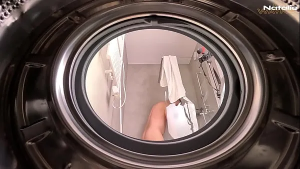 Big Ass Stepsis Fucked Hard While Stuck in Washing Machine Video baharu hangat