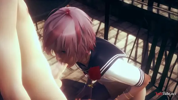 हॉट Yaoi Sexy femboy blowjob and anal sex in a park - Anime Sissy boy Japanese porn video नए वीडियो