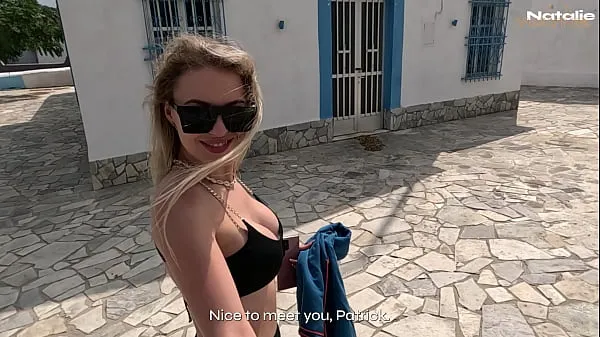 Gorące Dude's Cheating on his Future Wife 3 Days Before Wedding with Random Blonde in Greece nowe filmy