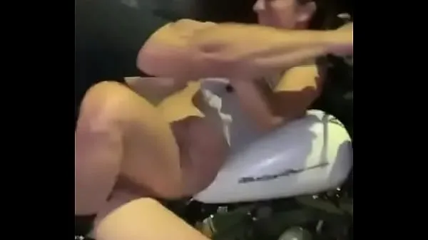 Crazy couple having sex on a motorbike - Full Video Visit Video baharu hangat
