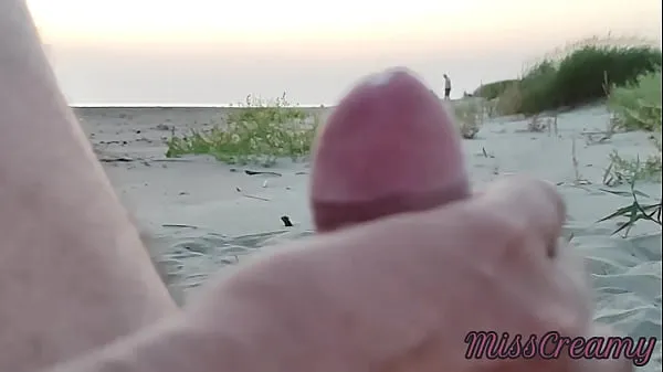 French teacher amateur handjob on public beach with cumshot Extreme sex in front of strangers - MissCreamy Video baru yang populer