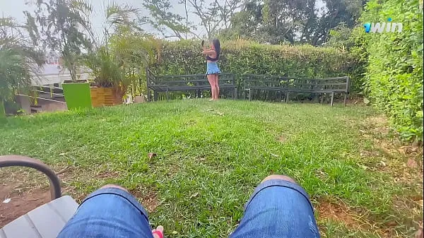 Hot Fucking in the park I take off the condom new Videos