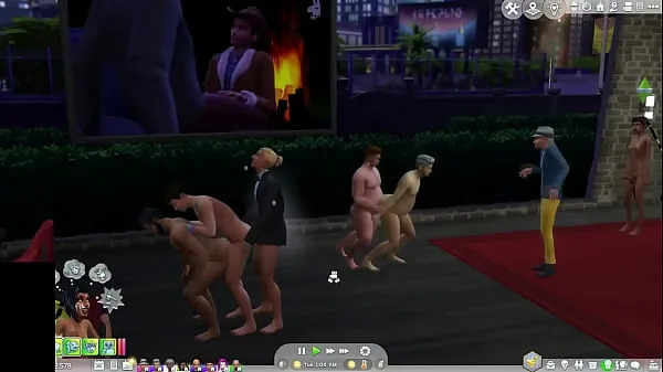 Hot sims 4 gay orgy new Videos