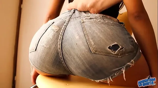 Hot Most Round Ass Teen! Wearing Tight Denim Shorts! Cameltoe new Videos