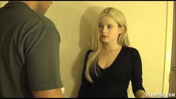 Sexy Blonde Handjob Video baharu hangat